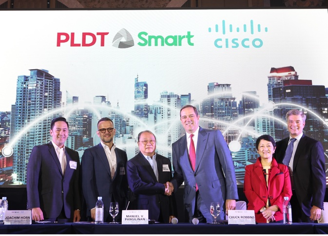 PLDT, Cisco team up for 5G-ready IP transport network