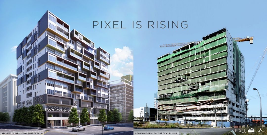 Pixel Residences Nears Completion