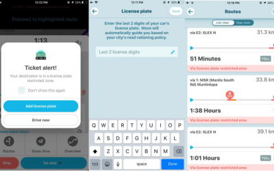 Waze Your Way Out of the Number Coding Scheme