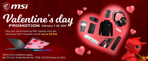 MSI shares the love this February with Valentines Bundle Giveaways